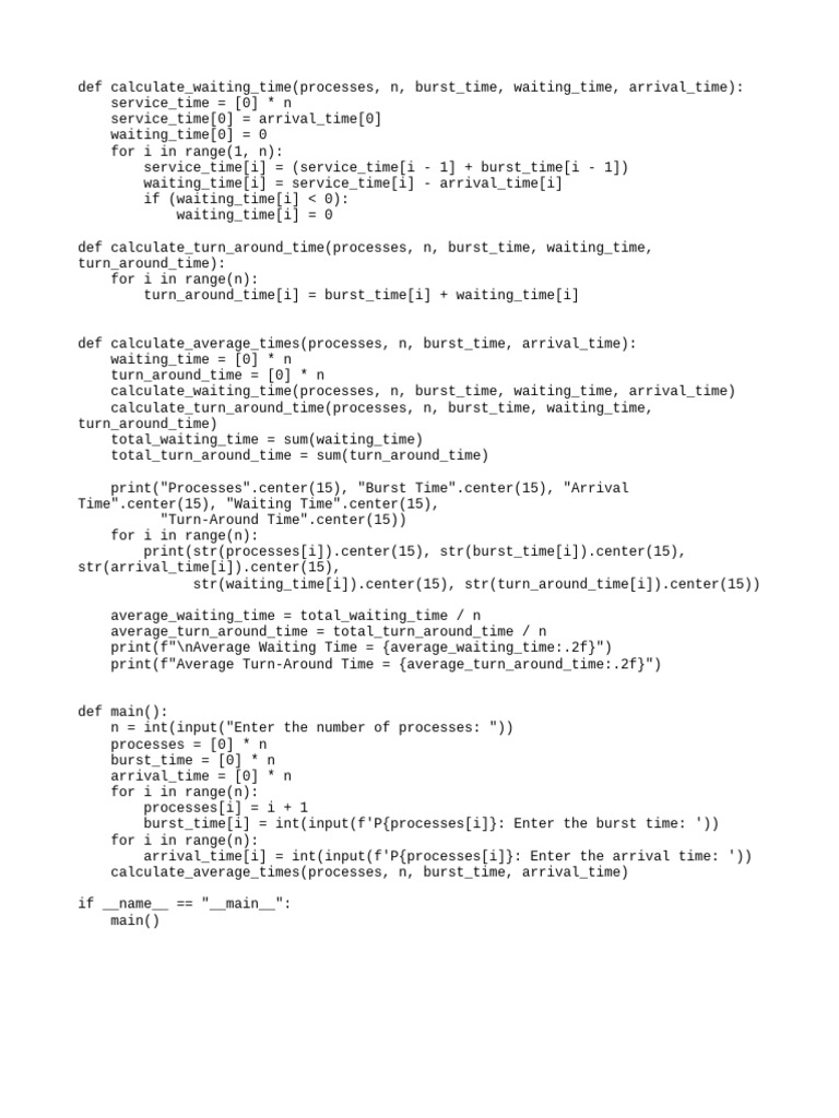 Code pdf