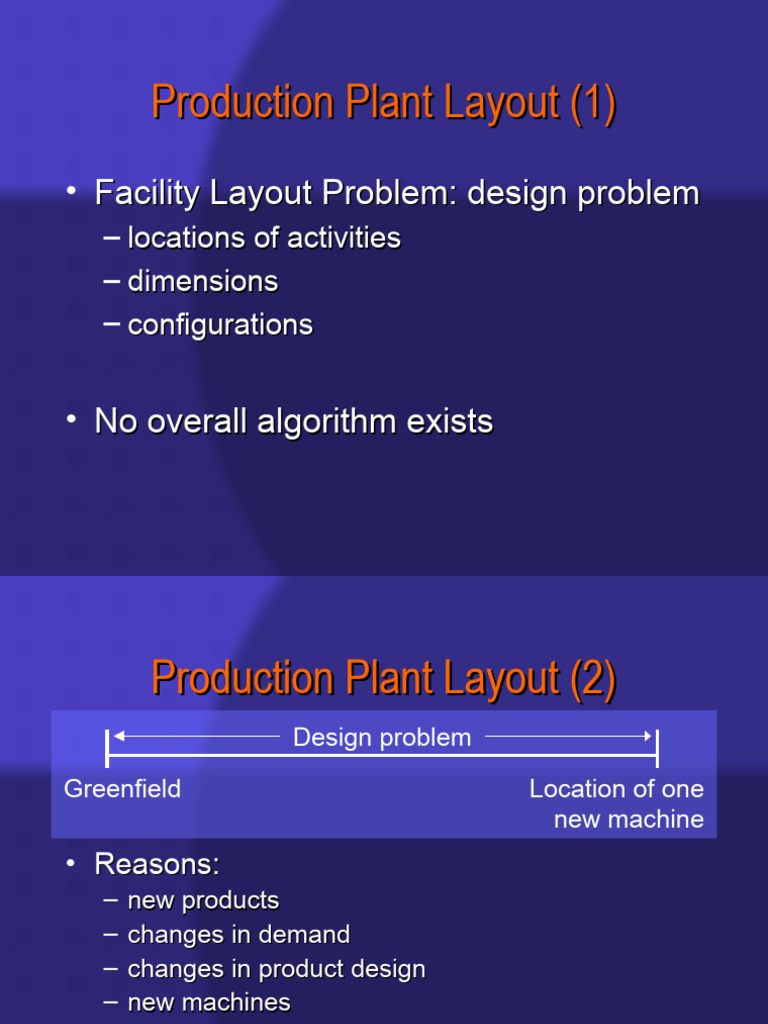 Facility Layout | PDF | Logistics | Graph Theory
