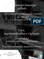 Le Crisi Economico-Finanziarie