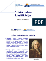 Prezentacija Dzivas Dabas Klasifikacija