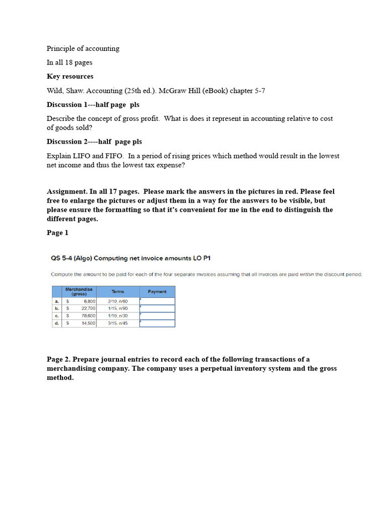Principle Of Accounting Pdf Notes