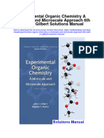 Instant Download Experimental Organic Chemistry A Miniscale and Microscale Approach 6th Edition Gilbert Solutions Manual PDF Full Chapter
