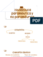 Estadística Paramétrica y No Paramétrica