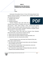 Bab Iv Penerapan Dan Pecapaian Standar Pelayanan Minimal: 4.1. Urusan Pendidikan 4.1.1. Jenis Pelayanan Dasar