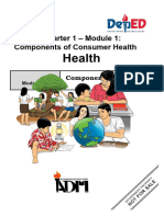 Health10 - q1 - Mod1 - Components of Consumer Health - FINAL08092020