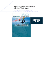 Instant Download Exploring Economics 6th Edition Sexton Test Bank PDF Full Chapter