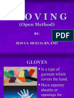 1.1 Open Method Gloving