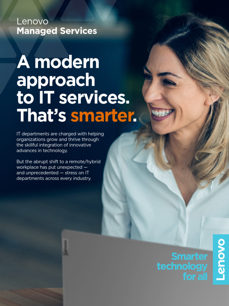Lenovo-Managed-Services Brochure WW en | PDF | Lenovo | Computer Security