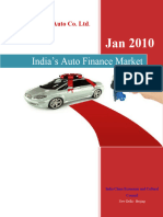 Beiqi Foton Auto Co. Ltd._India's Auto Finance Market Overview Report