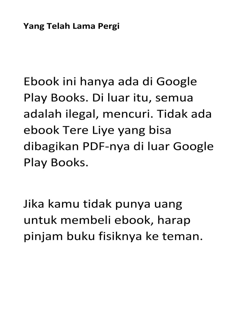 Hati yang Tersisa karya Tere Liye tema cinta dan kehilangan