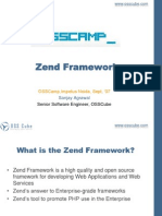 Zend Framework: Osscamp, Impetus Noida, Sept, 07
