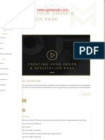 03-Creating Your Order - Application Page