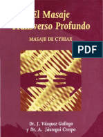 Masaje Transverso Profundo - Masaje de Cyriax - Dr. J. Vázquez Gallego, Dr. A. Jáuregui Crespo