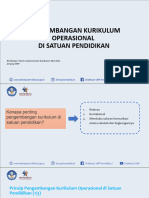 Materi Kurikulum Operasional Di Satuan Pendidikan