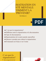 Stigmatisation en Santé Mentale