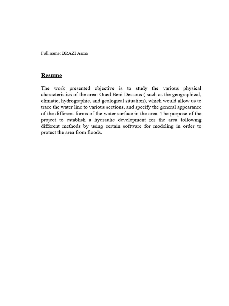 Resume Anglais PDF - 1705763917