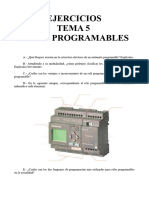 EJER T5 Instalaciones Domóticas Autómatas Programables