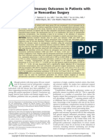 Perioperative Pulmonary Outcomes With Osa