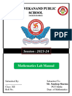 Maths Lab Manual Front Pa