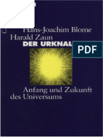 Der Urkanll Anfang Und Zukunft Des Universum - Hans-Joachim Blome Harald Zaun