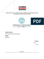 Trabalho Gestão Operacional de Recursos Humanos