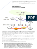 Minimum Viable Block Chain