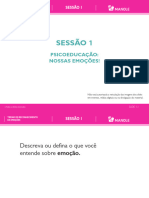 Treino em Reconhecimento de Emocoes Sessao 1