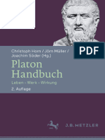 Platon-Handbuch Leben - Werk - Wirkung by Christoph Horn, Jörn Müller, Joachim Söder (Eds.)