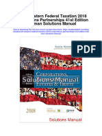 Instant Download South Western Federal Taxation 2018 Corporations Partnerships 41st Edition Hoffman Solutions Manual PDF Full Chapter