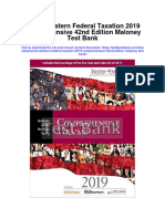 Instant Download South Western Federal Taxation 2019 Comprehensive 42nd Edition Maloney Test Bank PDF Full Chapter