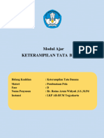 Modul Ajar Keterampilan Tata Busana - Pembuatan Pola - Fase D