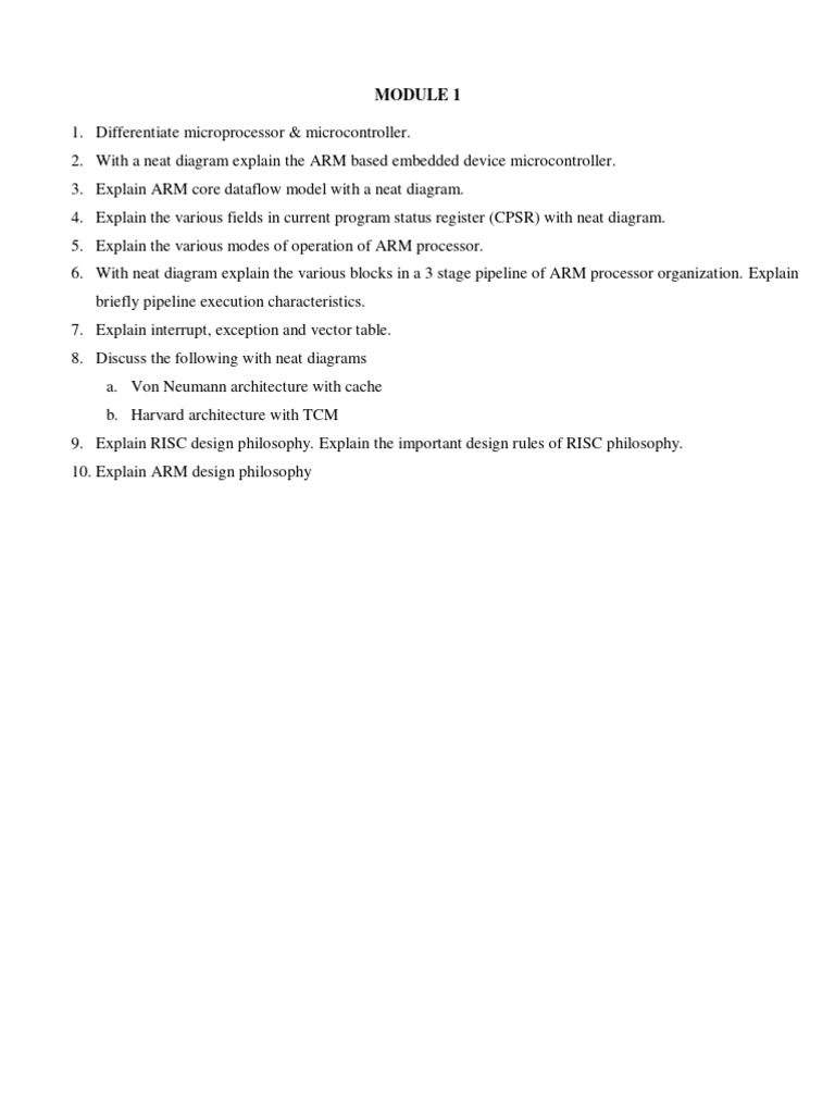 Module 1 QB | PDF | Science & Mathematics | Computers