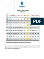 Calendario Examenes ESO 2 Ev 2223