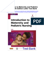 Introduction To Maternity and Pediatric Nursing 6th Edition Leifer Test Bank
