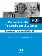 Zelazne Damy Trzeciego Swiata Pokojowa Nagroda Nobla 2011 Izabella Penier Ebookpoint