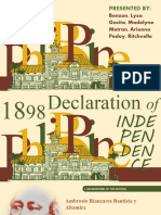 1898 Declaration of Philippine Independence
