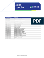 Planos de Manutenção Programada (PMP) - Verificações