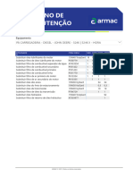 Planos de Manutenção Programada (PMP) - 524K II