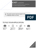 Filing Instructions Application For Permanent Resident Card-1