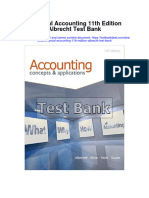 Instant Download Financial Accounting 11th Edition Albrecht Test Bank PDF Full Chapter