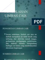 Pengolahan Limbah Cair