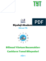 Bi̇yoloji̇ Akademi̇ Tyt Notlar