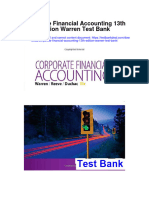 Instant Download Corporate Financial Accounting 13th Edition Warren Test Bank PDF Full Chapter