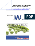 Instant download Starting Out With Java Early Objects 6th Edition Gaddis Solutions Manual pdf full chapter