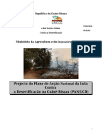 Projecto Do Plano de Acção Da Luta Contra A Desertificação Na Guiné-Bissau (PAN/LCD)