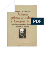 Acțiunea Politică Și Militară A României În 1919 (Gh.I.brătianu)