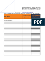 Book Idea Validation Excel Sheet