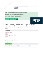 HTML Notes