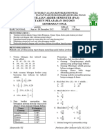 Soal Pas Matematika KLS 7 Sem 1 2022-2023 (1) ...