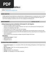 Nikitha Resume